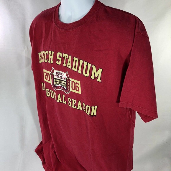 St Louis Cardinals 2006 Inaugural Season Shirt Busch Stadium XL Gear For Sports - Picture 5 of 11